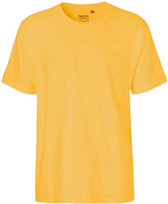 Fairtrade Unisex Classic T-Shirt met korte mouwen Yellow - S