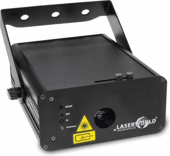 Laserworld CS-500RGB KeyTEX RGB laser en tekst projector