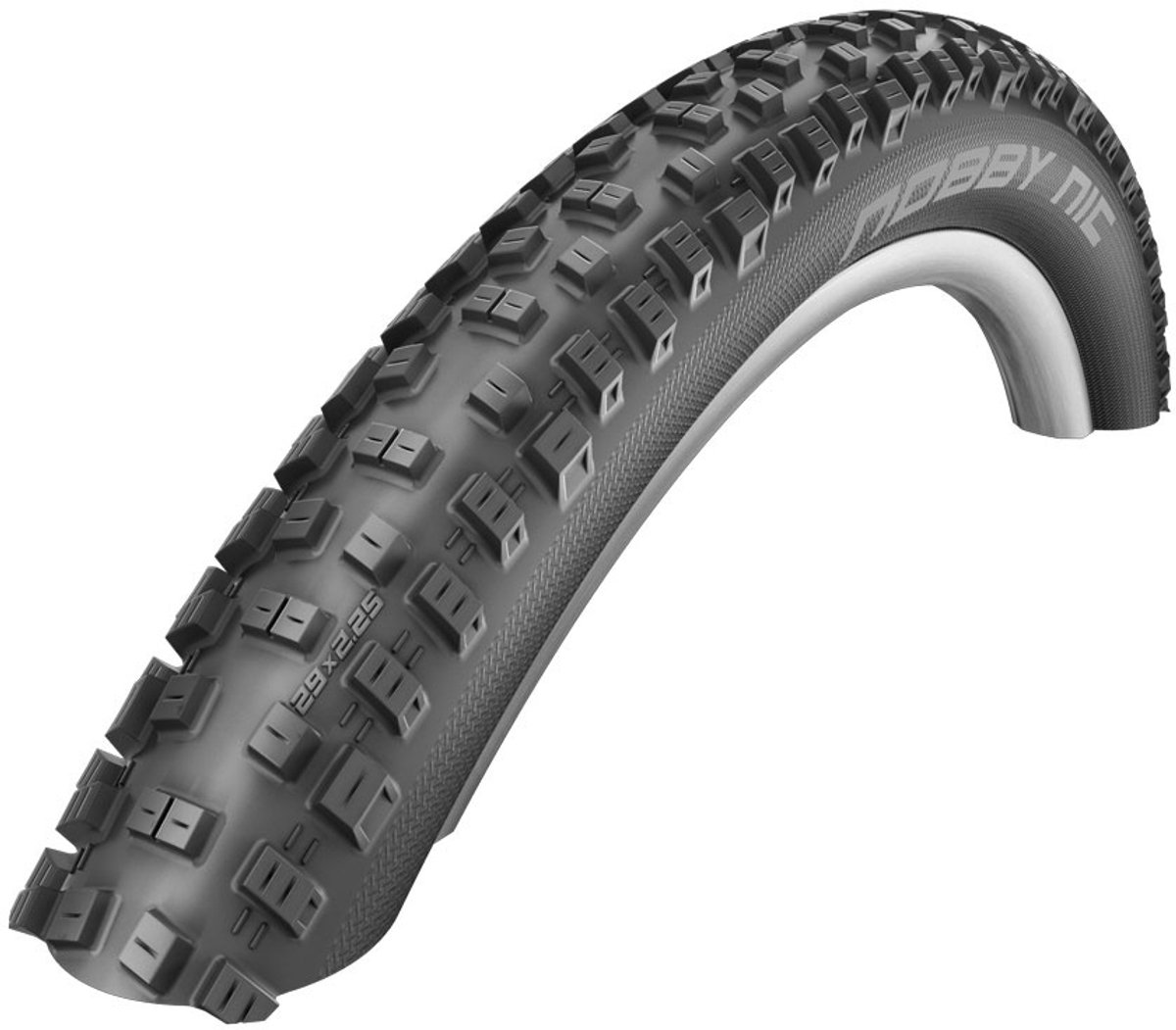 Vouwband Schwalbe Nobby Nic DD RaceGuard 26 x 2.40 / 62-559- zwart