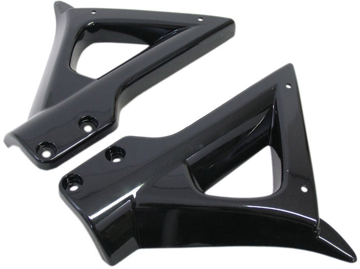 Edge Voorspatbord beugelset - Peugeot Vivacity - Tot bj.2008 - Zwart metallic