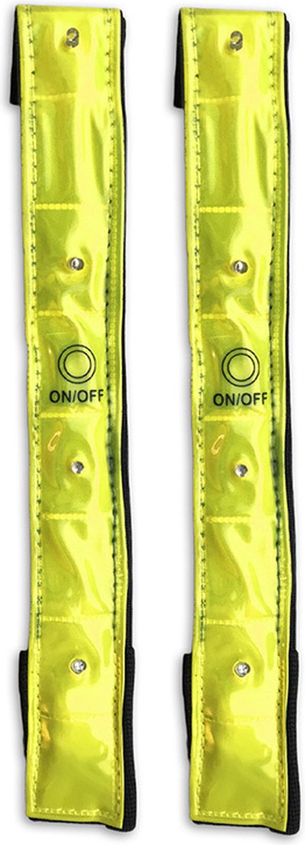 LYXN Reflectie Armband 4-LED 2 st. — afbeelding 3