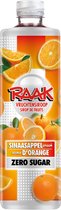 Raak - Vruchtensiroop - Sinaasappel - Zero Sugar - 75 cl