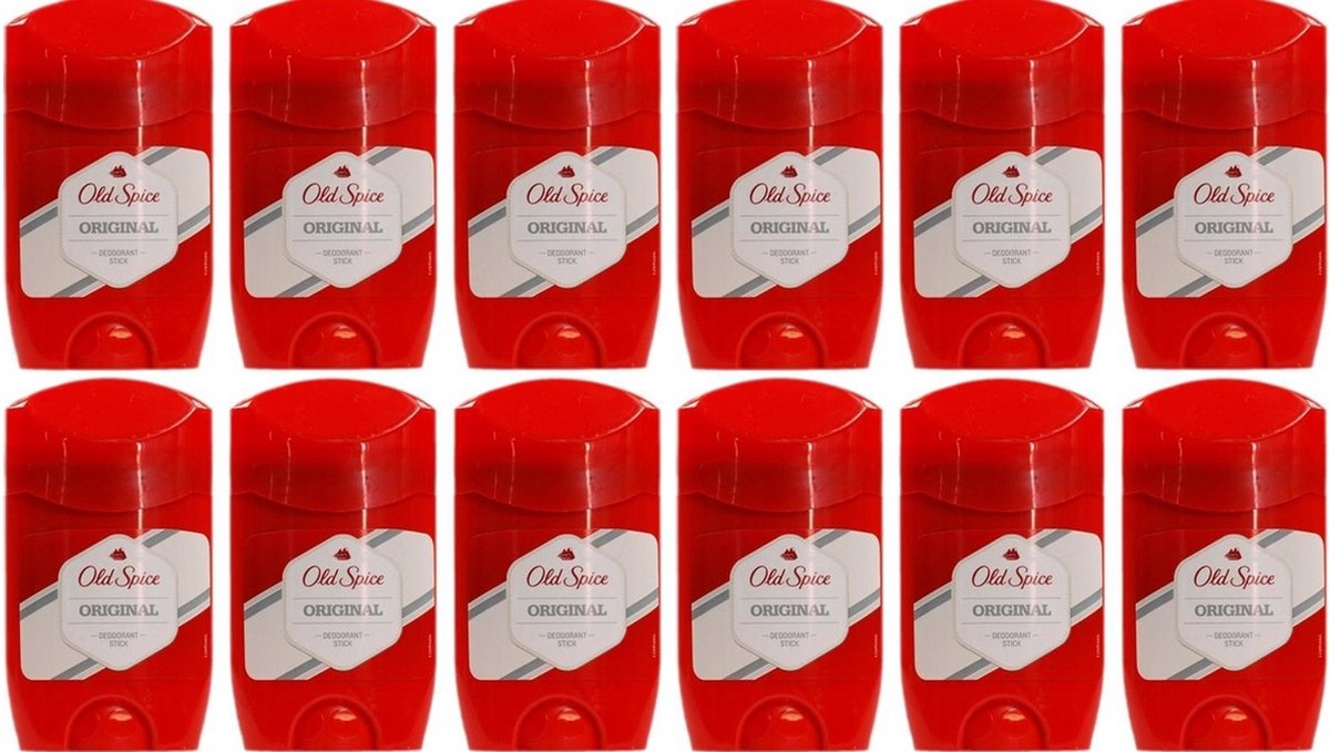 Goedkoopste Old Spice Original Deo Stick Grootverpakking - 12 x 50 ml