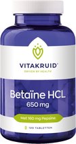 VitaKruid Betaïne HCL 650 mg - 120 tabletten