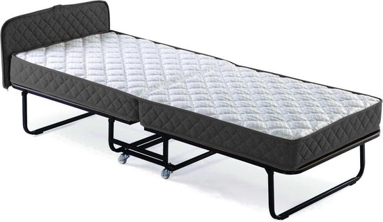 Furni24 Comfort extra Bed Vesalia inclusief Matras 90x200 cm