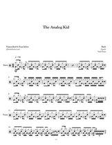Drum Sheet Music: Rush - Rush - The Analog Kid