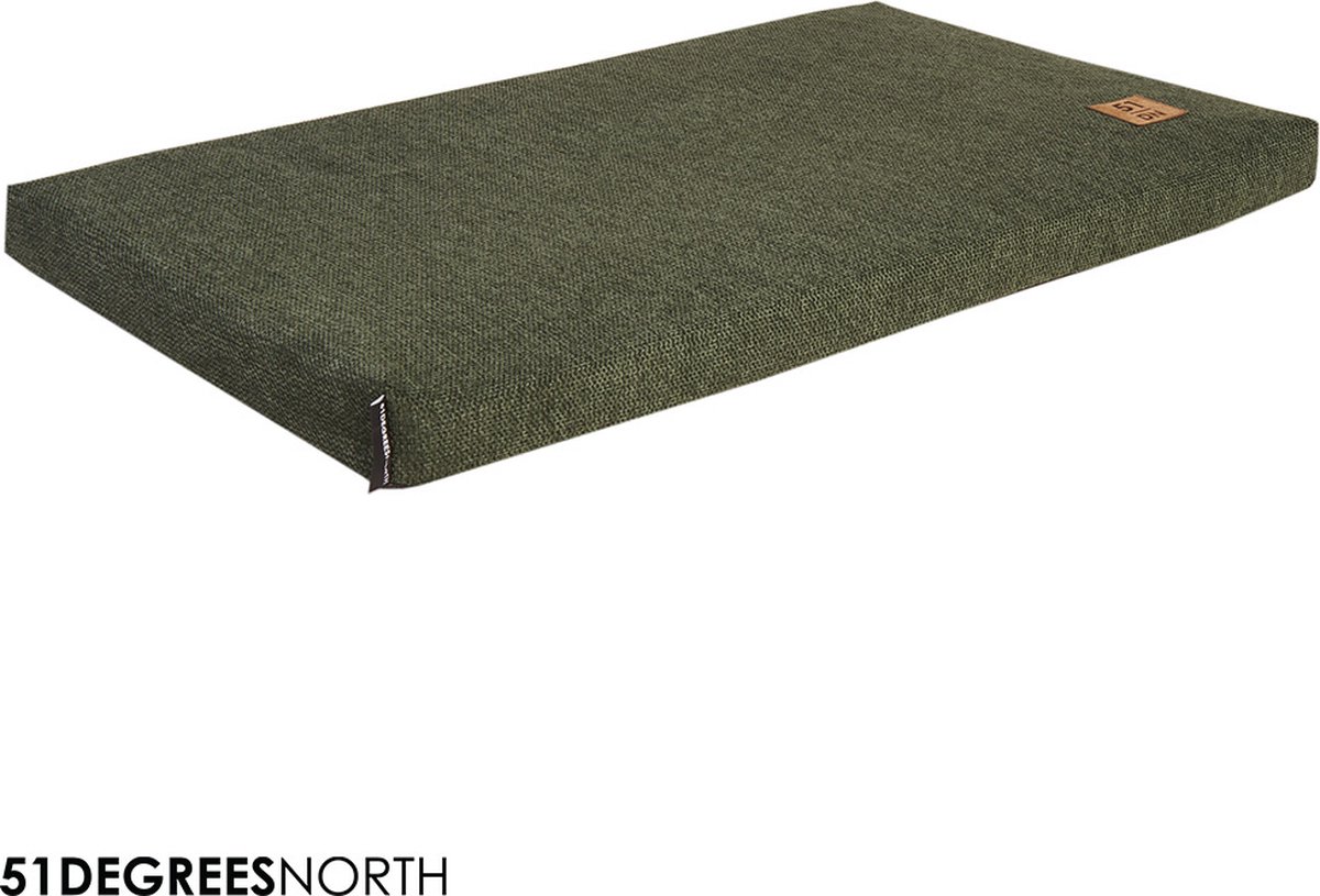 51 Degrees North Benchkussen 51 Como Mattress S 58x40x5 Mos Groen