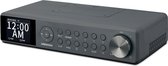 Medion Keukenradio (P66750) - DAB+ Radio - Bluetooth Speaker - Compacte Onderbouwradio - 26.3 x 5.4 x 13.3 cm - incl. montagemateriaal - Grijs