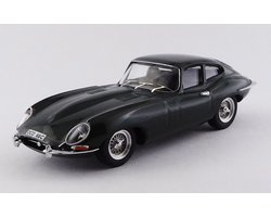 1:43 Diecast Modelauto Jaguar E-Type Coupé 1962 groen Best Models.