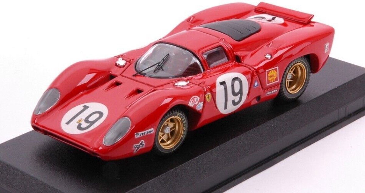 Ferrari 312P 3.0L V12 CoupeTeam Sefac #19 24H LeMans 1969 Best Models