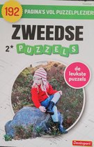 Denksport Zweedse puzzels 2* Puzzelboek 192 pagina's puzzelboek - Zweedse puzzels denksport | Puzzelboeken volwassenen zweedse puzzels nederlands | 192 puzzels