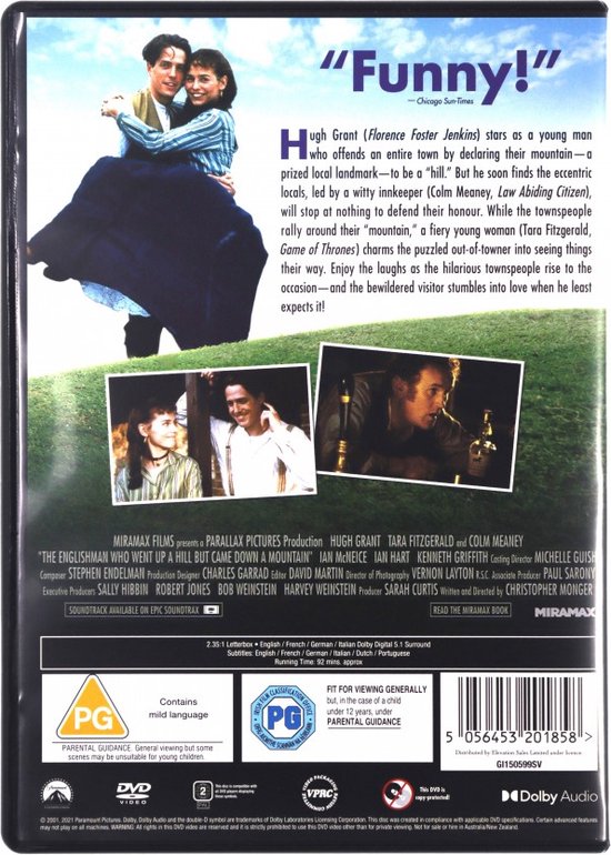 L'Anglais qui gravit une colline mais descendit une montagne [DVD]