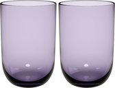 like. by Villeroy & Boch Like Glass Lavender Like Lavender Longdrinkbeker Set 2-delig 0,38 L