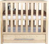 Colorfull Home Patryk Box - Babybox met Lade - Natural - Verstelbare bodemplaat - 75 x 90 cm