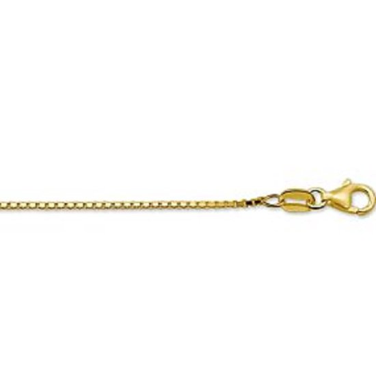 Ketting - geel goud - 14 krt - 60 cm - venetiaan - 4.7 gram - 1.1 mm - Verlinden juwelier