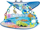 Disney Baby mr. Ray Ocean, Couverture de jeu Finding Nemo avec arche de jeu, lumières et plus de 20 minutes de mélodies, Blauw, 81,28 x 91,44 x 45,72 cm