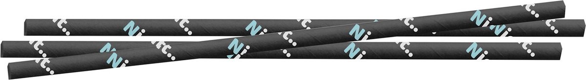 NJOY Papieren Rietjes Compostable 12mm 250 stuks