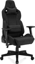 D&B Game Chair - Chaise de Gaming - Chaise de bureau ergonomique - Soutien du cou et du dos - Accoudoirs souples - Chaise de jeu - Réglable - Chaise de Gaming - Zwart