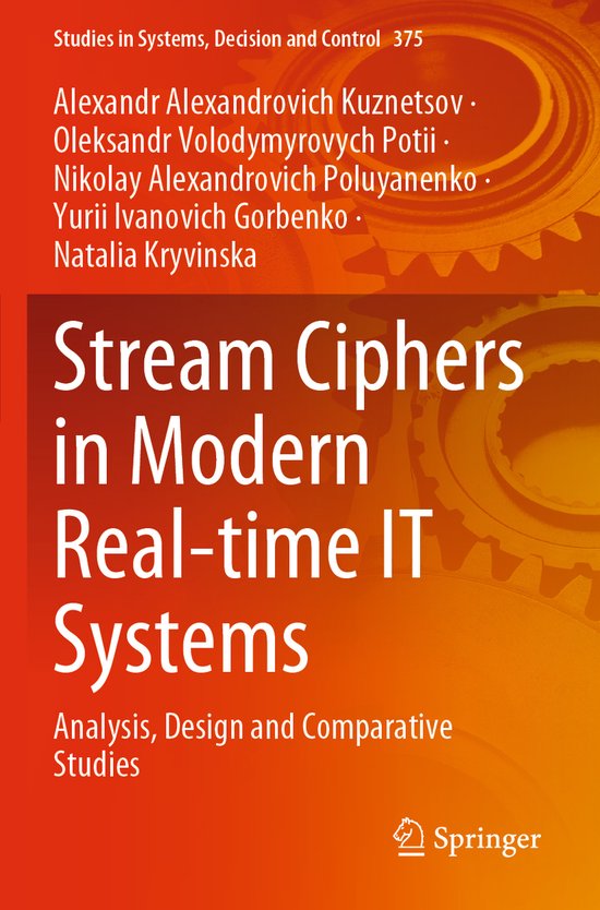 Studies in Systems, Decision and Control375- Stream Ciphers  ... - cover