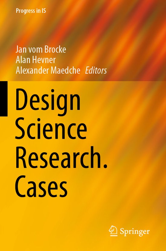 Design Science Research Cases - cover