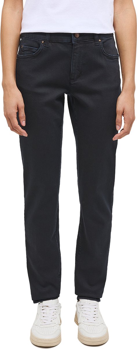 Mustang Dames Jeans Broeken CROSBY comfort/relaxed Fit Zwart 42W / 32L Volwassenen