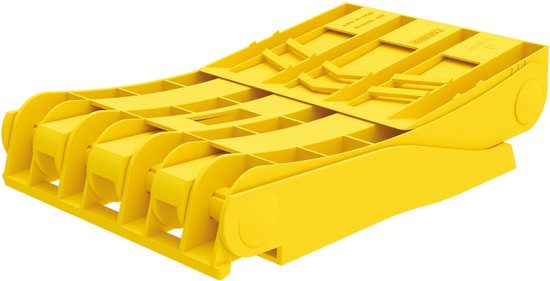 Wielkeg inklapbaar G46 - 380 x 160 x 190 mm - Opvouwbaar - Wielblok - Wielstopper van ProPlus — afbeelding 3