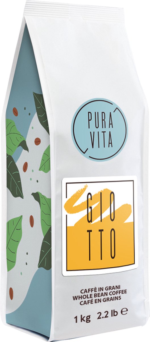 Goedkoopste Pura Vita Giotto roasted w.b. coffee 1000grm
