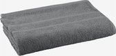 Schiesser Handdoek Palma - Antraciet/Grijs - 70 x 140 cm - 100% Katoen