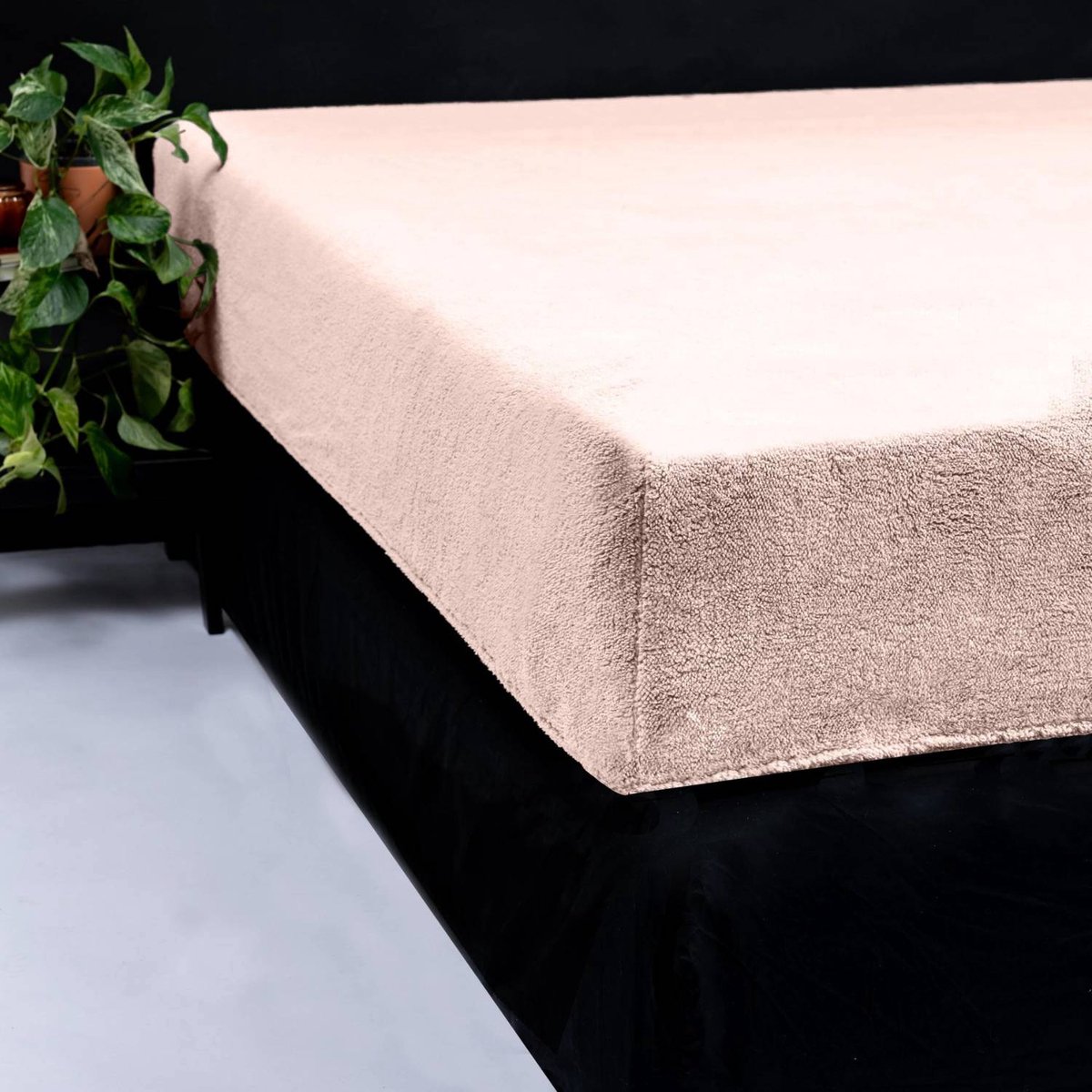 Sleeps Zachte Teddy Hoeslaken Roze - 140 x 200 cm - Super Zacht