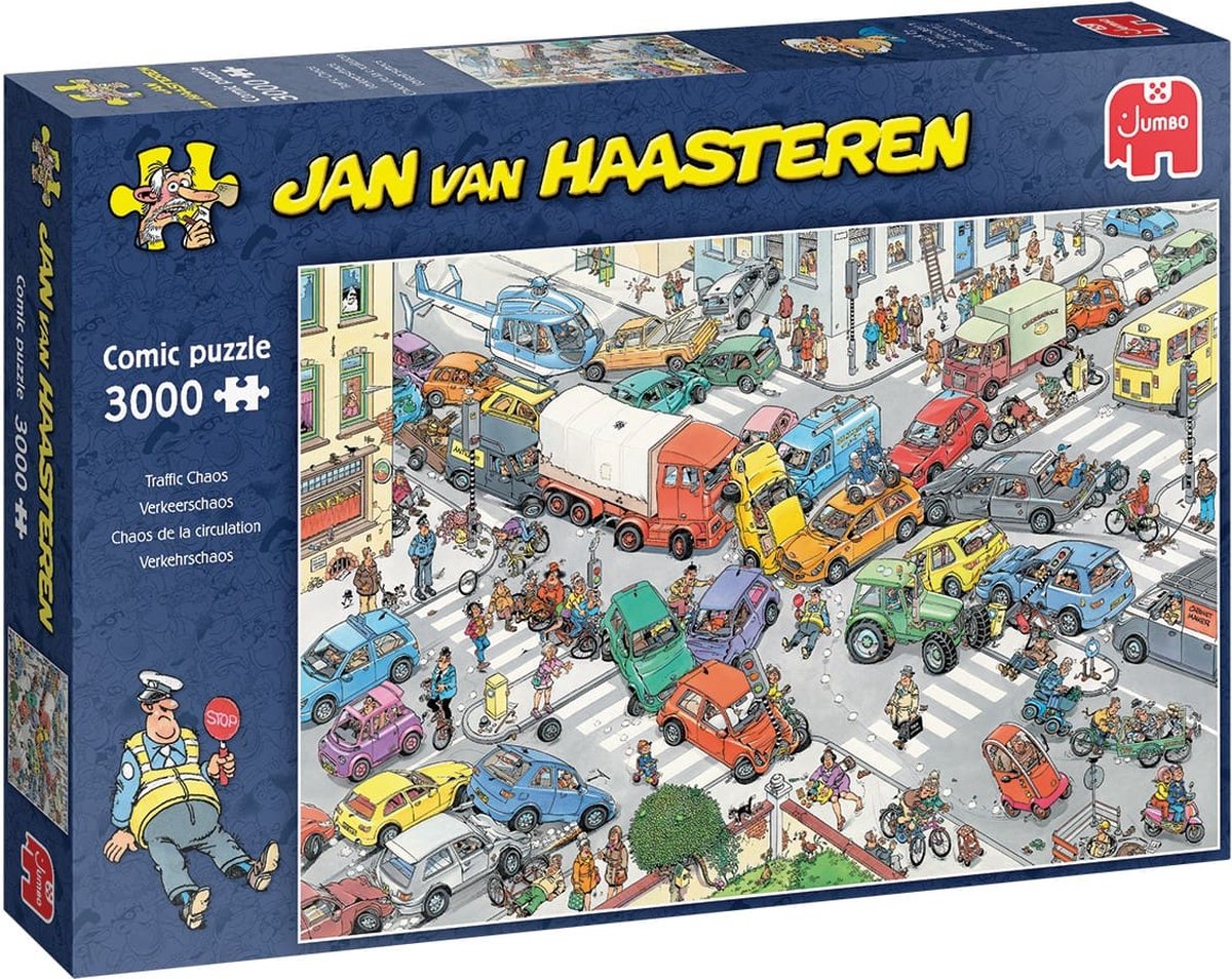 Jan van Haasteren Verkeerschaos - Legpuzzel 3000 stukjes