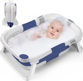 Opvouwbare Babybadkuip - Draagbaar Babybadzitje voor Pasgeborenen - Ruimtebesparend en Gemakkelijk te Gebruiken - Voor Thuis en Onderweg
