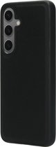 Mobiparts hoesje geschikt voor Samsung Galaxy S24 - Wallet 2-in-1 Boekhoesje - MagSafe - Echt Leder - Uitneembare Case - Sterke Magneet Sluiting - Contactloos betalen - Zwart