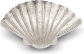 Riviera Maison Decoratieschaal Zilver schelp - Andria Shell schaal 25 cm