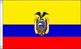 CHPN - Vlag - Vlag van Ecuador - Ecuadoreaanse vlag - Ecuadoreaanse Gemeenschaps Vlag - 90/150CM - Ecuador flag - EC - Quito