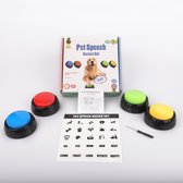 Praatknoppen - Honden praatknop - honden praatknoppen - hondenspeelgoed - honden training - dog buttons
