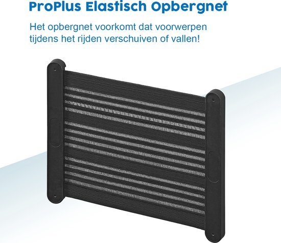 Bagagenet fietsaccessoire 2 stuks - elastisch opbergnet 25x30cm