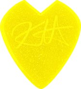 Jim Dunlop - Kirk Hammet Yellow Glitter - Plectrum - Jazz II - 1.38 mm - 6-pack