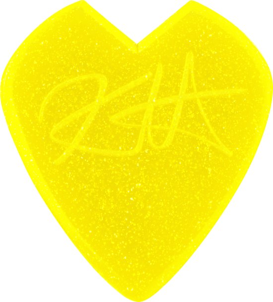 Foto: Jim dunlop kirk hammet yellow glitter plectrum jazz ii 1 38 mm 6 pack