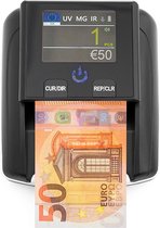 Bankbiljettenvalidator geldtelmachine Bankbiljetten 2-in-1 - individueel insteken - bankbiljettenvalidator valsgelddetectie met UV MG IR voor valse euro-, pond-, dollarbiljetten - mobiele scanner testlamp compact