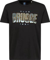 Club Brugge zwart t-shirt ‘Streets’ maat XL - official item -