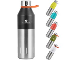 RVS drinkfles 350 ml, 500 ml lekvrije thermosfles kinderen, vacuümwaterfles, BPA-vrij, geschikt voor koolzuurhoudende dranken, isoleerfles voor sport, fiets, school,