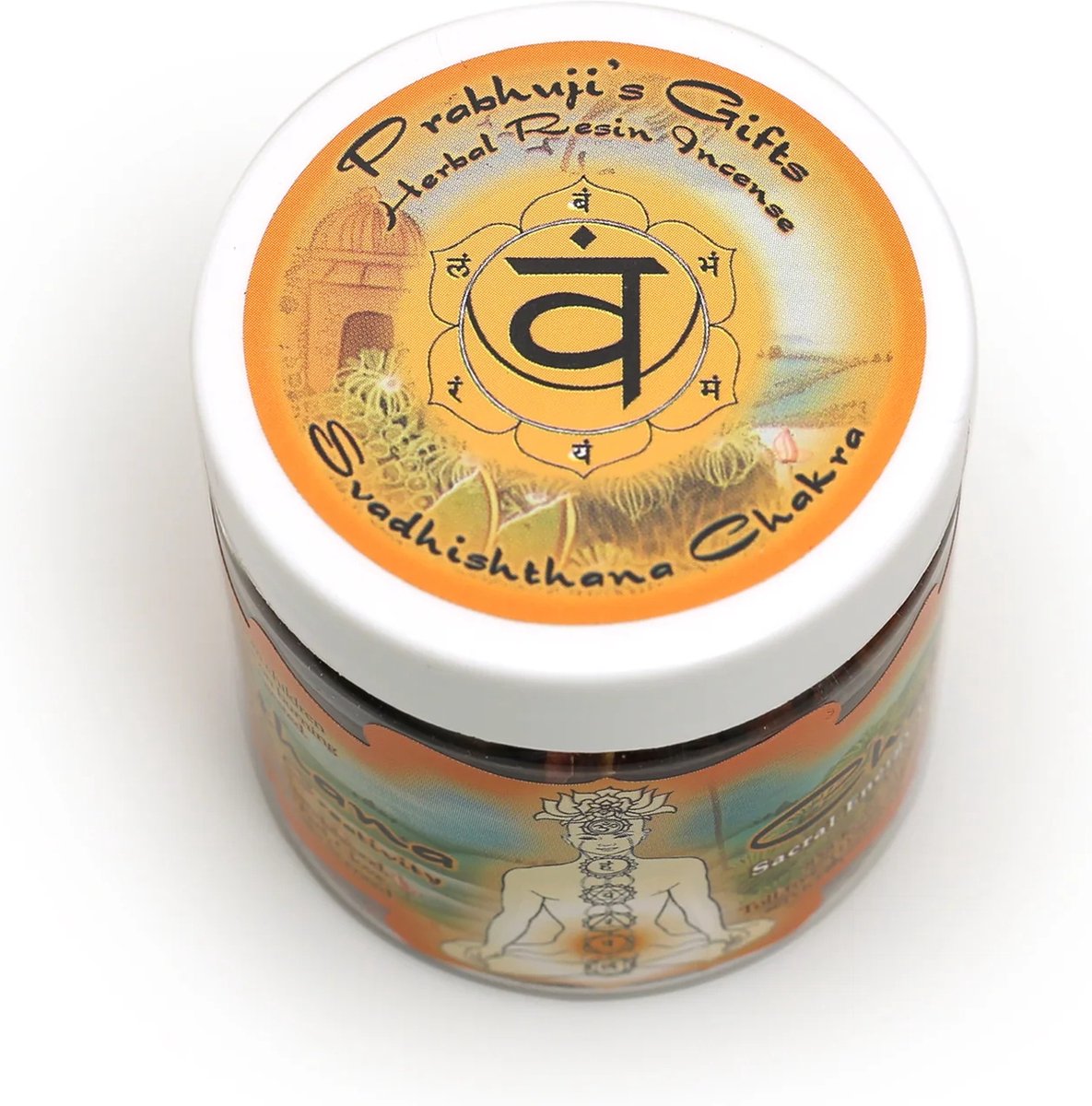 Wierookhars 'Chakra', Svadhishtana, 2e chakra, Prabhuji's Gifts, 68 gram