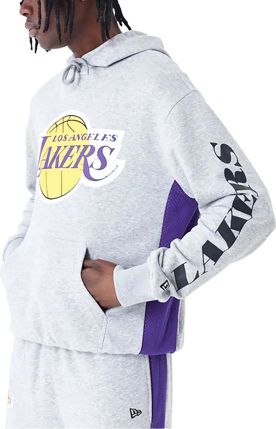 New Era Los Angeles Lakers Hoodie 60435495 - Kleur Grijs