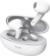 Trust Yavi Écouteurs Bluetooth – Écouteurs entièrement sans fil avec Microphones antibruit – Wit