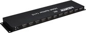 DrPhone MultiVision4 - 4K HDMI Splitter 1x10 - Video Converter 1 In 10 - Scherm Delen voor PS4 Camera PC - TV Monitor