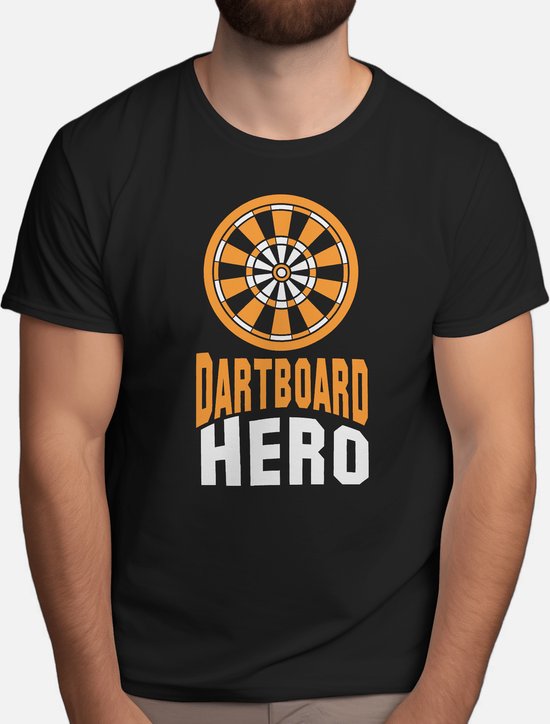 Dartboard Hero - T Shirt - Darts - DartsLife - DartsPlayer - Bullseye - Darten - DartenLeven - DartenSpeler - DartenFamilie - 184