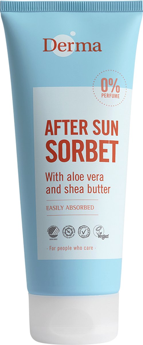 Derma Eco Sun After Sun Sorbet - Aloë Vera - 200 ML - Verfrissend - Hydraterend - Zonverzorging