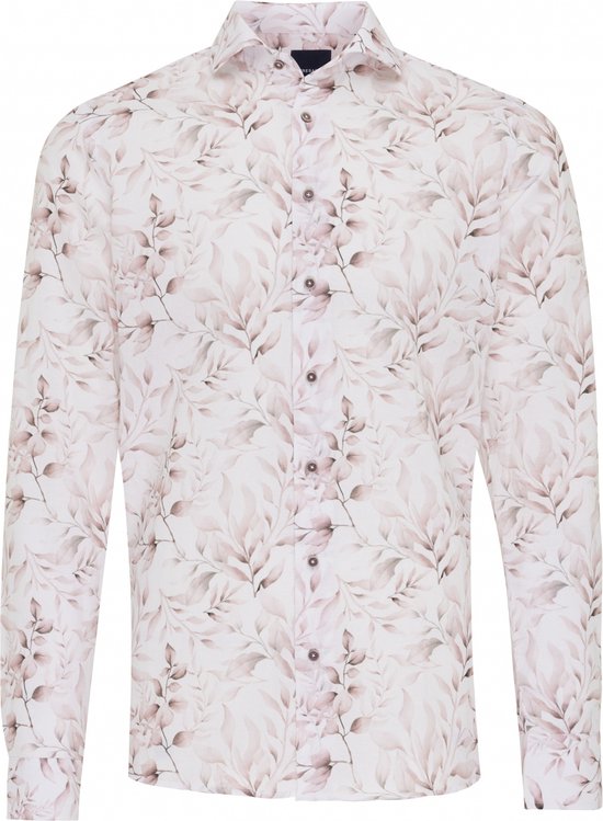 Chieti Watercolor Branch Shirt Baby Pink (TRSHIA413 - 701)