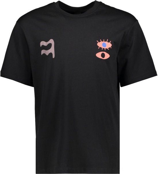 Only & Sons T-shirt Onslenny Rlx Element Ss Tee Cs 22030299 Black Mannen Maat - XXL