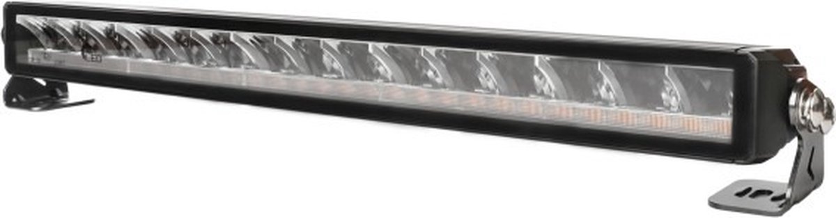 LED bar + waarschuwingslicht - R10 / R65 / R149 - Wit + amber - 12/24V - 55cm